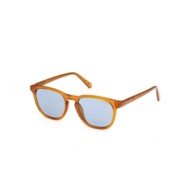 Image of Guess Unisex Sunglasses, Size: 49, Orange