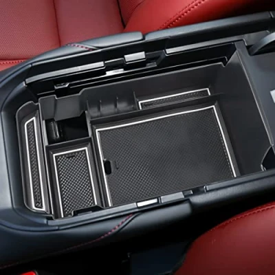 Image of YEE PIN Car Center Console Armrest Box for Mazda CX30 CX 30 2019 2020 2022 Organizer ABS Materials Storage tray Interior Accessories