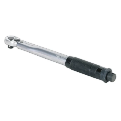 Image of Sealey Premier Torque Wrench Micrometer Style 3/8&quot;Sq Drive 2 24Nm(1.47 17.70lb.ft) Calibrated
