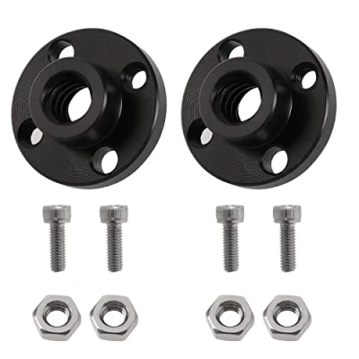 Image of eMagTech 2pcs 3D Printer Z Axis Trapezoid Motor Screw Nuts T8 Lead POM Nut 8mm Compatible with Prusa I3 MK2 MK2S MK3 MK3S