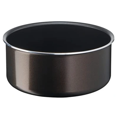 Image of Tefal Ingenio Saucepan 16 cm, 1.5 L, Non Induction, Stick Coating, Stackable, Dishwasher Safe, Easy Plus L1502802, Black, Silver