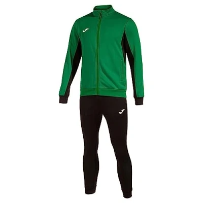 Image of Joma Men&#039;s Derby Tracksuit, Green Black, L