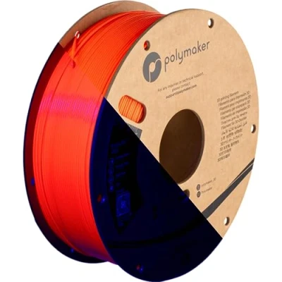 Image of Polymaker Neon ABS Filament 1.75mm, Orange 3D Printer 1.75mm Heat Resistant 1kg UV Reactive Printing Strong &amp; Durable, Dimensional Accuracy +/ 0.03mm