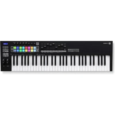 Image of Novation Launchkey 61 [MK3] MIDI Keyboard Controller — Seamless Ableton Live Integration. Chord Mode, Scale and Arpeggiator. All the software you need for Music Production.