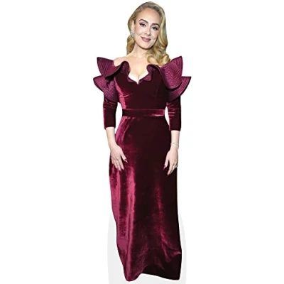 Image of Adele (Velvet) Mini Size Cutout