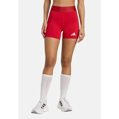 Image of adidas Performance Techfit Volleyball Leggings, Women&#039;s, Size: Mx3&quot;, Team power red