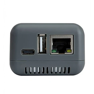 Image of LOYALTY SECU Wireless Print Server WiFi Network for USB 2.0 Printer Gray