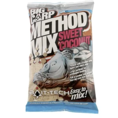 Image of Bait Tech Big Carp Method Mix Sweet Coconut 2kg Fishing