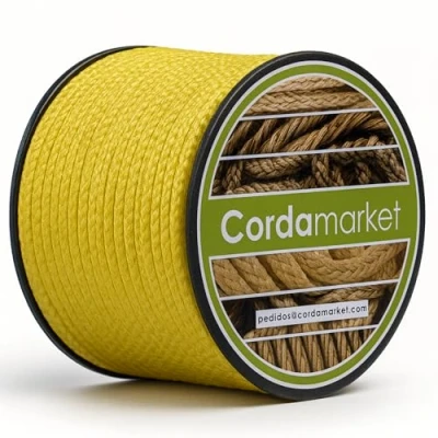 Image of Cordamarket Driza Dyneema Rope, unisex adult, CDMKDYA040020, lemon tree, 20