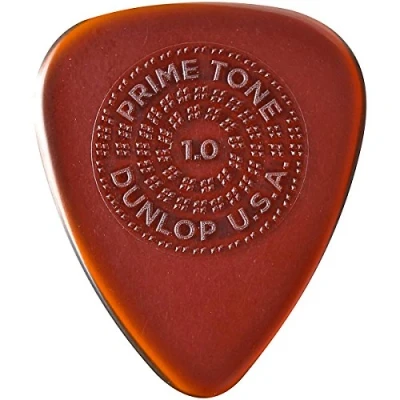 Image of Dunlop 510P10 Primetone Standard 1.0mm Sculpted Plectra (Grip) 3 Pack