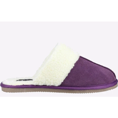 Image of Hush Puppies Women&#039;s Arianna Slipper, Purple, 5 UK