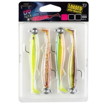 Image of Fox Rage Slick Shad Loaded Lure Pack Ultra UV