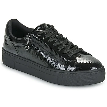 Image of Tamaris Women&#039; 1 23313 41 Sneaker, Black (Black Patent), 6 UK