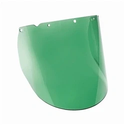 Image of V Gard Pc Moulded Visor Green