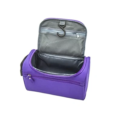 Image of ONEGenug Toiletry Bag Travel Men &amp; Women Cosmetic for Hanging Wash Boys and Girls, purple