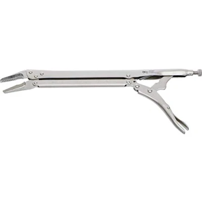 Image of BGS 4496 Locking Long Nose Grip Pliers 380 mm