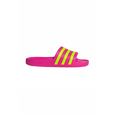 Image of adidas Performance Adilette AQUA Pool slides, Women&#039;s, Size: 4, shock pink solar slime shoes