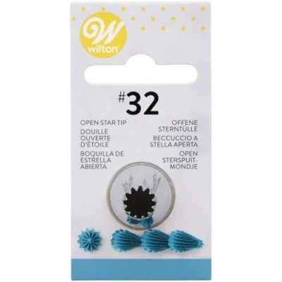 Image of Wilton Open Star Piping Tip #32