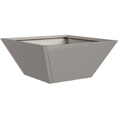 Image of vidaXL Metal Planter Weathering Steel 35 x 15 cm Durable