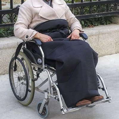 Image of VENBER Winter, Waterproof Wheelchair Blanket Winter Windproof Leg Warmer Cover, Protective Cover for and Mobility Scooter,A