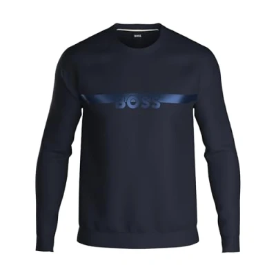 Image of BOSS Authentic Pyjama top, Men&#039;s, Size: Large, Dark blue