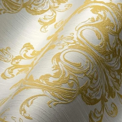 Image of Architects Paper Wallpaper Blenheim Damask 961965