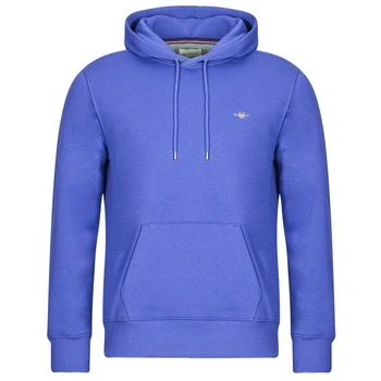 Image of GANT Shield Hoodie Hoodie, Men&#039;s, Size: Small, Vintage blue