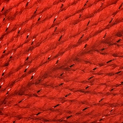 Image of Twinkle Fashion DK Double Knitting Wool 100g Glitter Yarn James Brett (Red TK3) by C