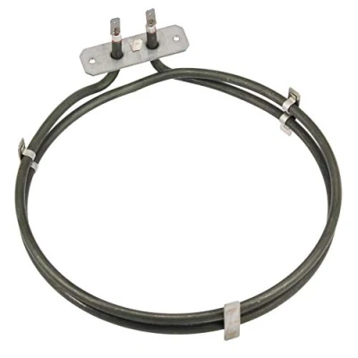 Image of SPARES2GO 2 Turn Heating Element for Belling Fan Oven (1800w)