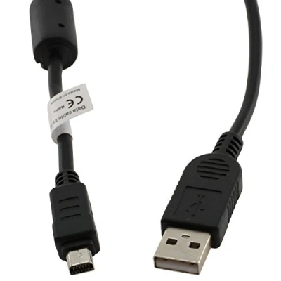 Image of OTB USB Cable for Olympus CB USB6 Black
