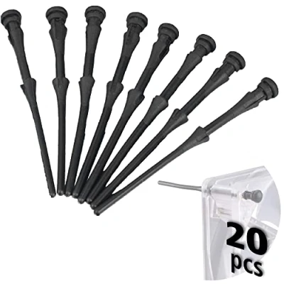 Image of Akasa 20 Rubber case Fans Mounts Silicone Pins Anti vibration fan pcs 73mm Black For Computer Cooling and PC AK MX003