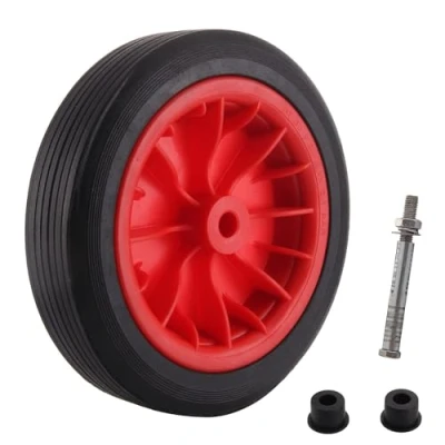 Image of Youyijia 1Pcs 12&quot; Wheelbarrow Wheel 3.50 4.00/8 + 120mm PU Puncture Proof Solid Industrial Replacement Tyre for Most Unicycles Truck Garden Trolley Barrows