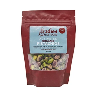 Image of 2Die4 Organic Activated Pistachios, 100g