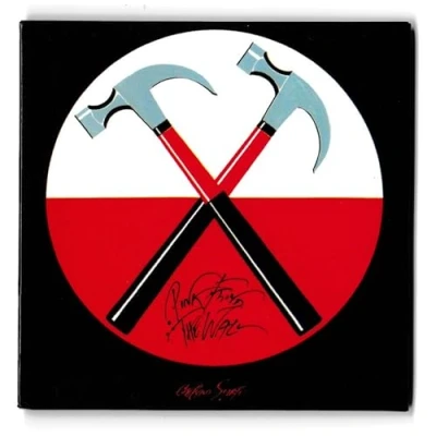 Image of Pink Floyd The Wall Hammers Fridge Magnet (One Size) (Black/Red/White)