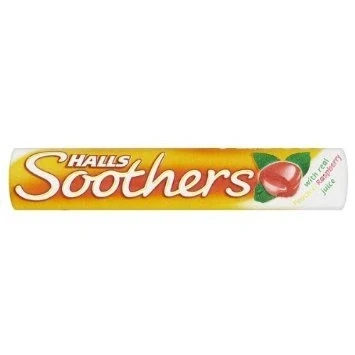 Image of Halls Soothers Peach &amp; Raspberry (box of 20)…
