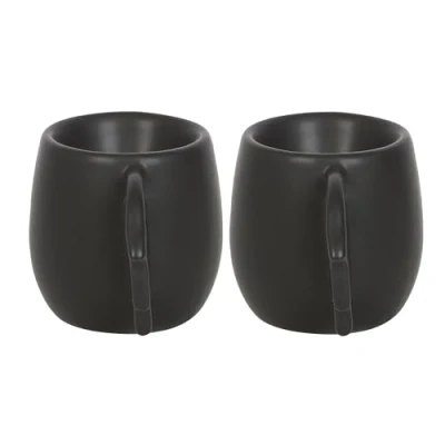 Image of Bat Wing Egg Cups Set Black Holders, Quirky Breakfast Serveware, Novelty Cups, Fun Accessories