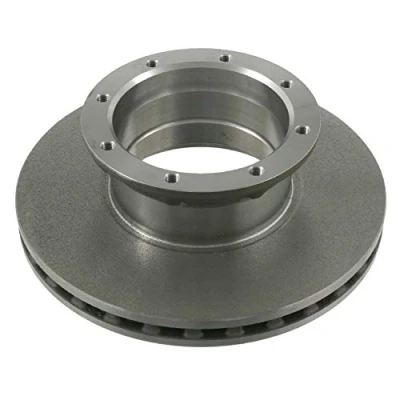 Image of 9704230012, 9704230512, 9704230712, 9704231312, A9704230012 Brake disc FEBI BILSTEIN 22027 Rear Axle 335mm 34mm 8 Hole 177mm internally vented Coated