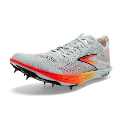 Image of BROOKS Men&#039;s Hyperion Elite Ld Sneaker, Illusion/Blue/Coral Orange, 9.5 UK