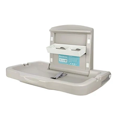 Image of Modundry Baby Changing Table Horizontal Wall Mounted Fold Down for Shopping Center, Station, Kindergarten