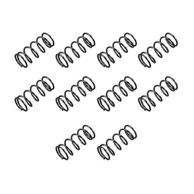 Image of sourcingmap Compression Spring 1.2mm Wire Dia , 13mm OD 30mm Free Length Steel Extension Spring,Black,10Pcs