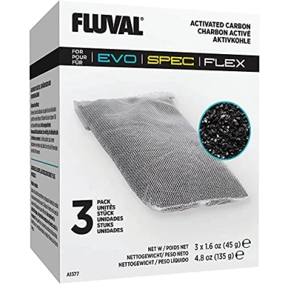 Image of Fluval Replacement Carbon for Flex/Spec/Evo 3 bags,White