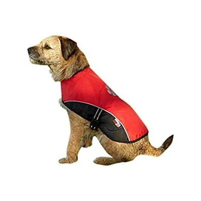 Image of Outdoor Paws by Petface Dog Coat, Medium, Red