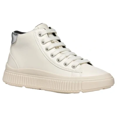 Image of Geox J LAQUINNY Girl F Sneaker, 10 UK Child Off White