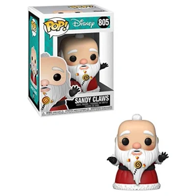 Image of Funko POP! Disney: the Nightmare Before Christmas Sandy Claws Collectable Vinyl Figure Gift Idea Official Merchandise Toys for Kids &amp; Adults Movies Fans Model Collectors