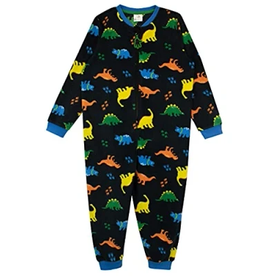 Image of Harry Bear Boys Onesie Dinosaur Black 3 4 Years