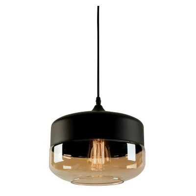 Image of Agros Ceiling Pendant 1 Light Glass