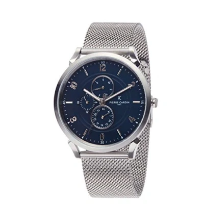 Image of Pierre Cardin Men&#039;s Multi Dial Quartz Watch with Stainless Steel Strap CPI.2028