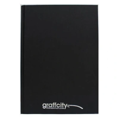 Image of Graffiti Sketchbook / Black Book A4 Portrait From Graff City LTD