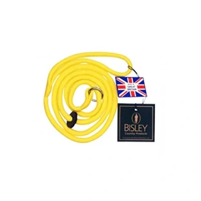 Image of Bisley Braided Gun Dog Training Slip Lead (Yellow)