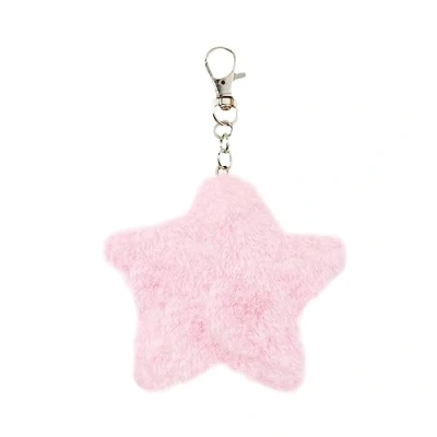 Image of xbiez Lovely Plush Five pointed Star Charm Keychains Cute Ornament Pendant Car Keyring Backpack Decoration Bag